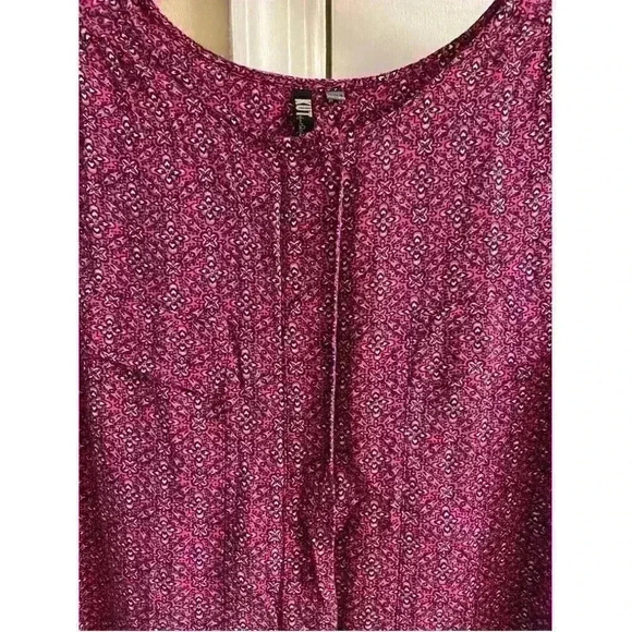 Kut From The Kloth Pink Sleeveless Double Breasted Blouse Medium - Picture 3 of 6